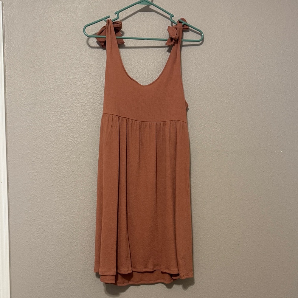 Wild Fable Terracotta Sleeveless Mini Dress